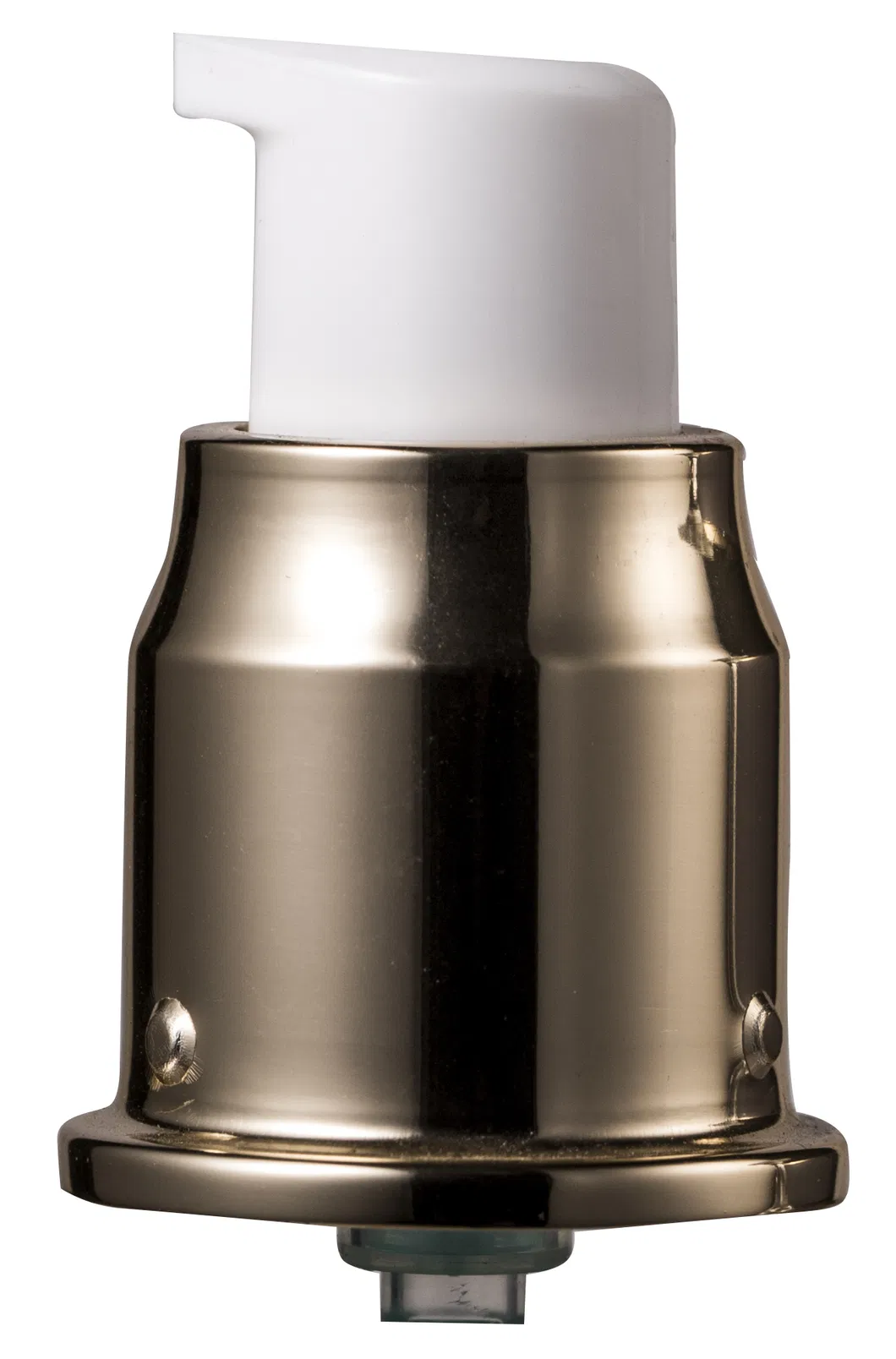 PP Dispenser External Spring Plastic Cosmetic Packaging Bottle Lotion Pump.