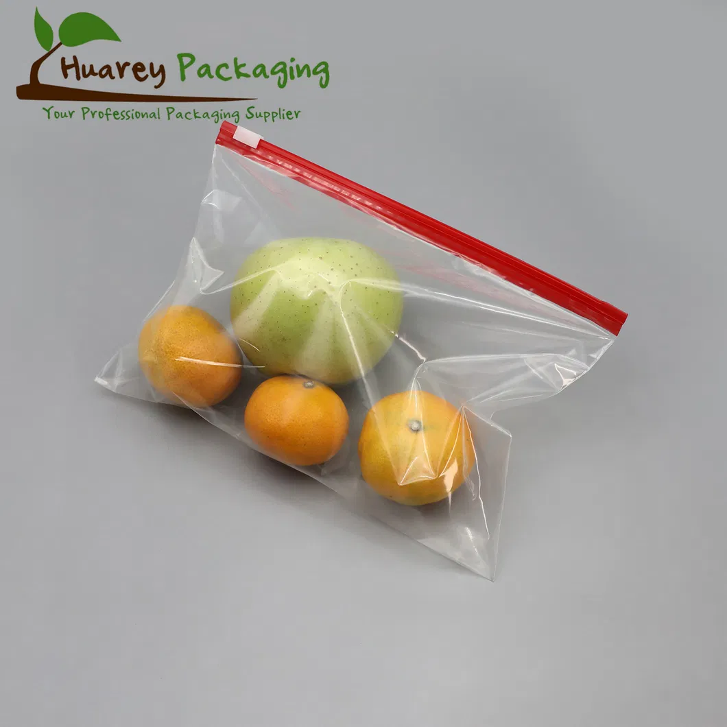Reclosable Printing Zip Lock Packaging Slider Bag, OEM Accept Cloth Bag with Lock
