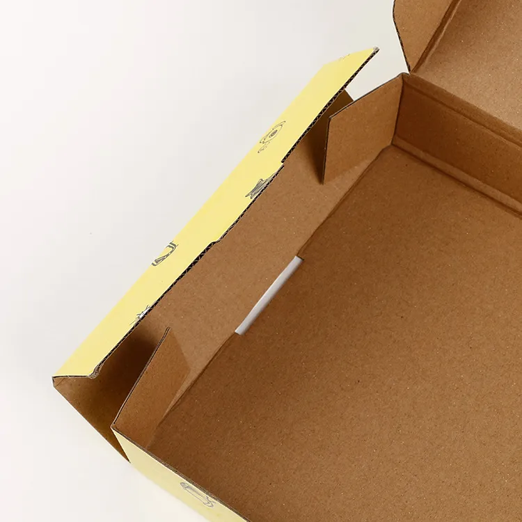 Recyclable Corrugated Paper Box Foldable Clothing Packaging Box Flat Shipping Carton Boxes