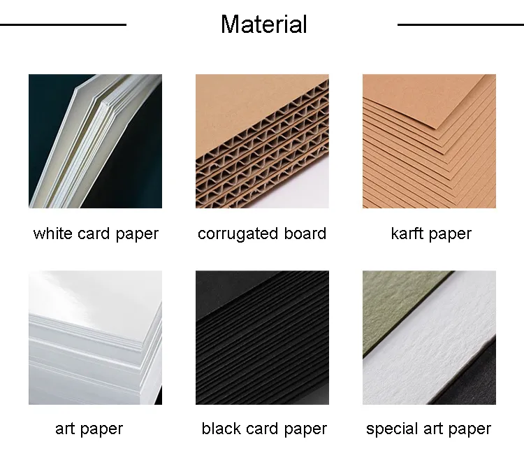 Recyclable Corrugated Paper Box Foldable Clothing Packaging Box Flat Shipping Carton Boxes