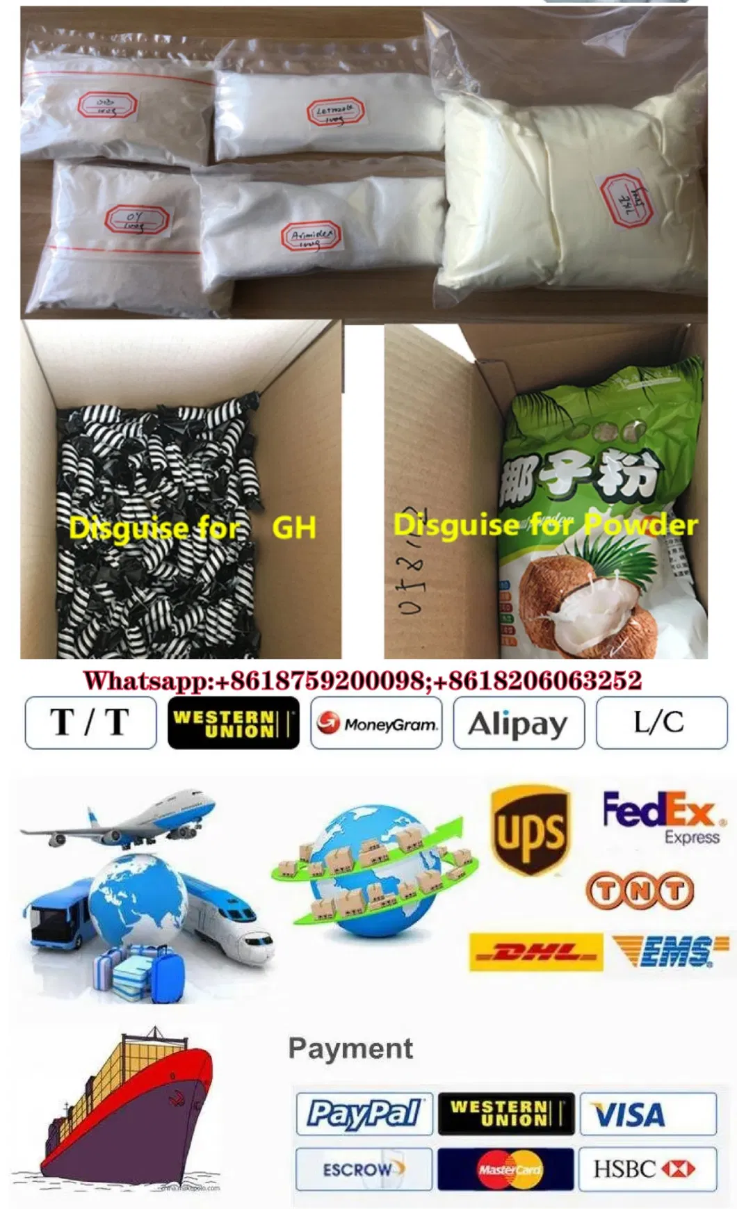 Self Adhesive Test Prop Holographic 10ml Glass Vial Labels Hulk Stickers Test P Glossy Finish & Testosterone Propionate (Test Propionate) Powder Factory Price