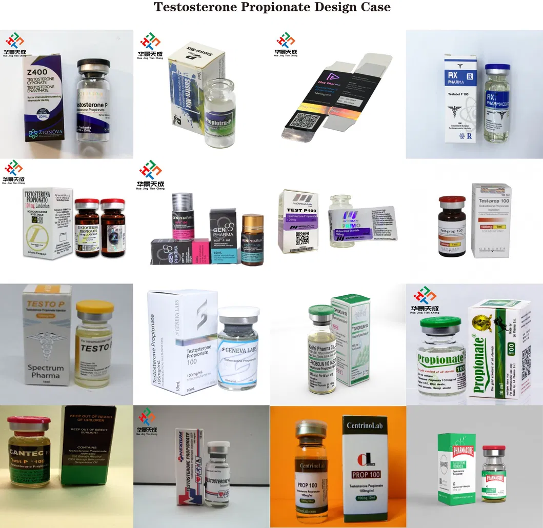 Self Adhesive Test Prop Holographic 10ml Glass Vial Labels Hulk Stickers Test P Glossy Finish & Testosterone Propionate (Test Propionate) Powder Factory Price