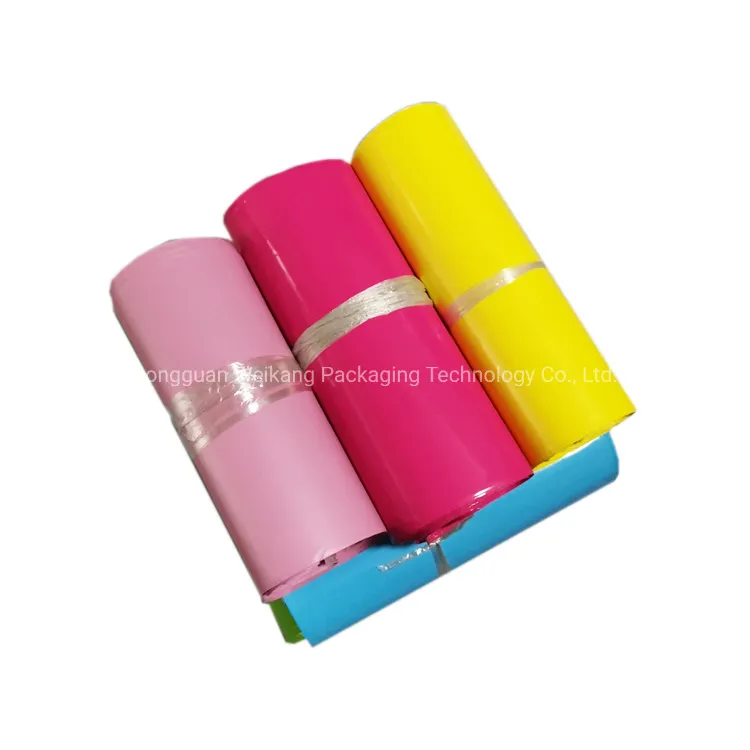 Solid Color Shipping Postage Satchel New Co-Ex Film Express Envelope Poly Mailing Bag