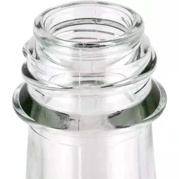 Stock Cheap Clear Glass Tabasco Bottle 155ml Hot Sauce Woozy Glass Bottle with Leak Proof Screw Cap and Insert