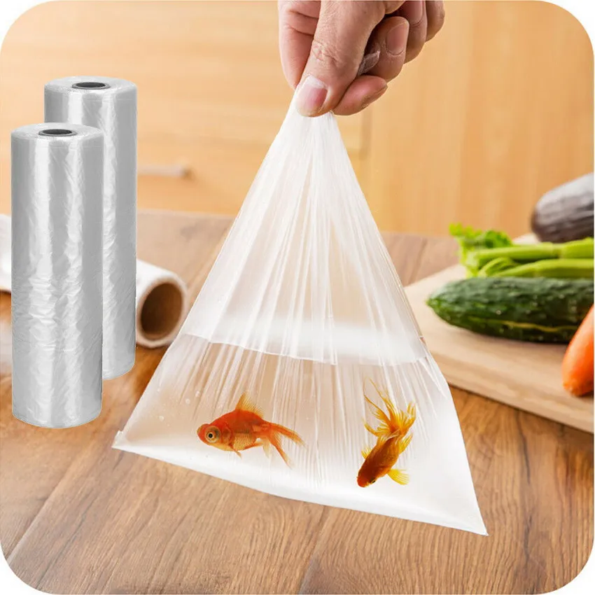 Supermarket Plastic Bags Roll for Packaging