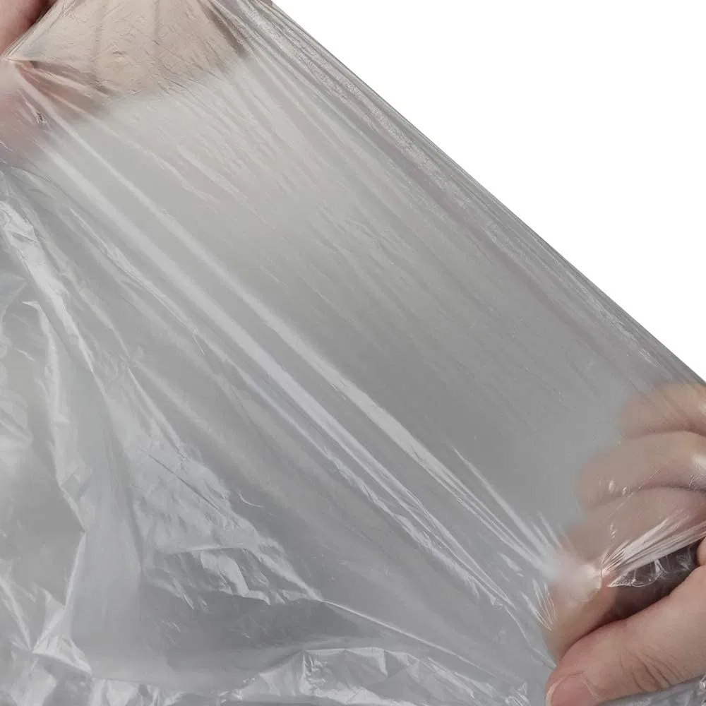 Transparent Clear Flat Poly on Roll Packaging Food Plastic Bag