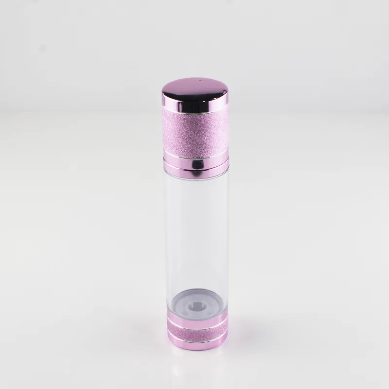 Trend 2021 Top Quality Cosmetic Airless Pump Bottle Color in Purple