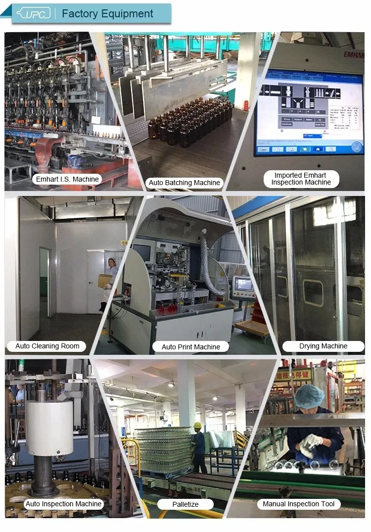 Upc Factory Supplier High Quality Large Big Mouth Juice 1000ml Glass Bottles