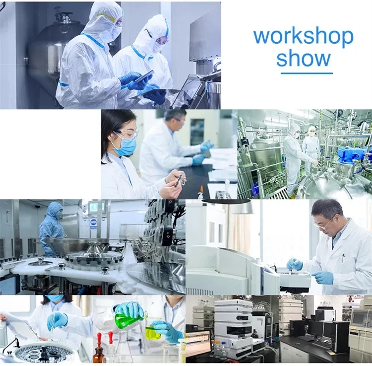 Whey Protein Packaging Paper Square Box HCG 5000iu Pharma Box Embossing and Debossing Finish & HCG 5000iu Factory Price