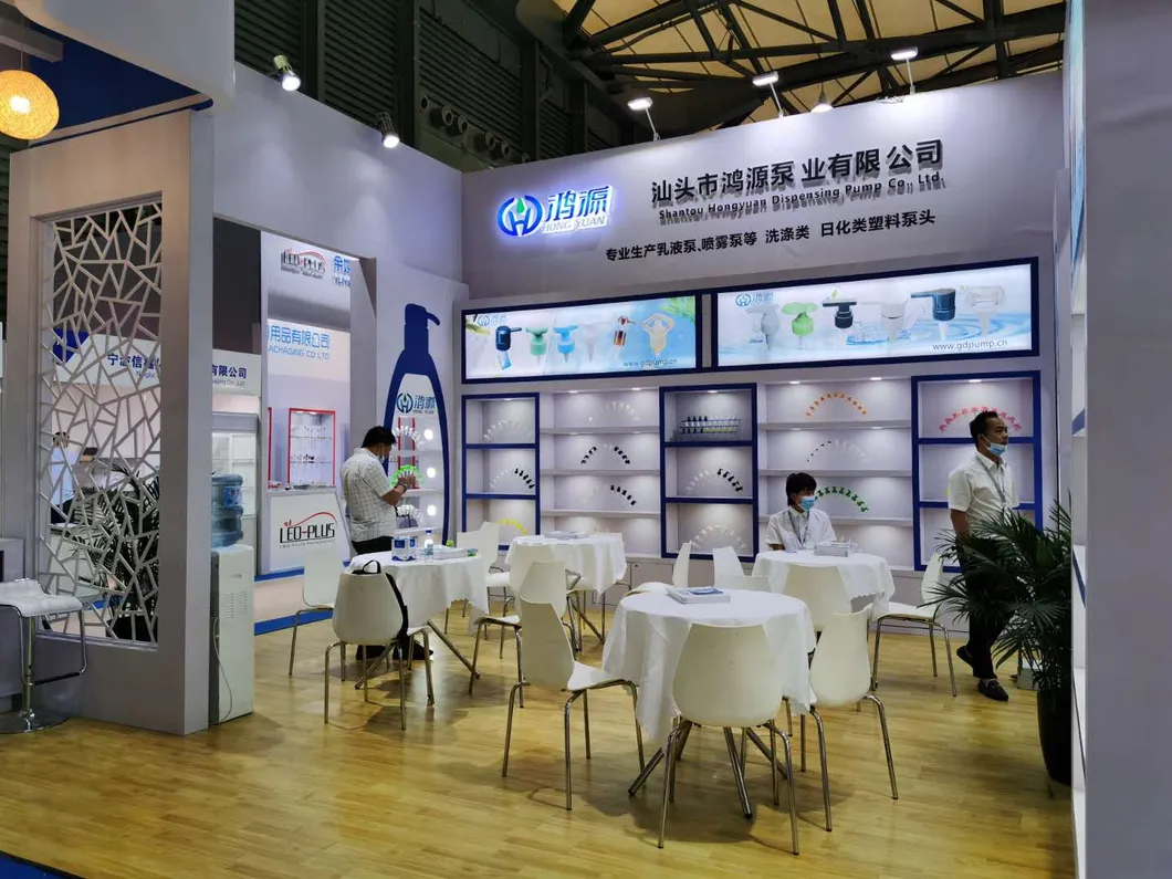 White Plastic PP Hand Washing 28mm Lotion Pumps