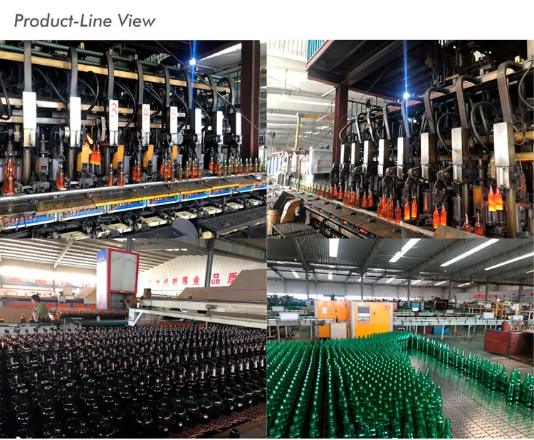 Wholesale 330ml 500ml 1000ml Amber Grolsch Empty Custom Swing Top Black Beer Bottle