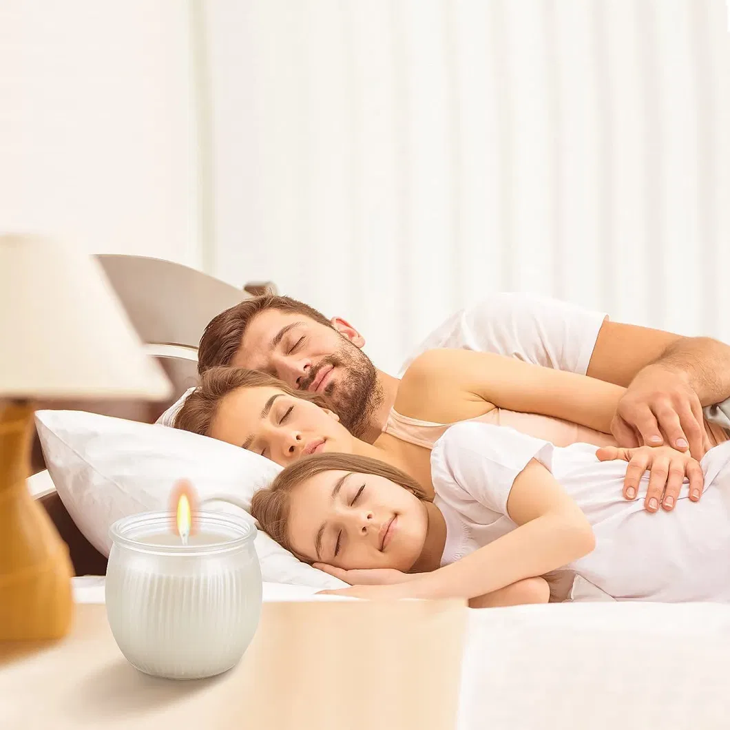 Wholesale 35 Hours 185ml 4 Oz 5oz Glass Clear Vertical Stripes Bottle Cup Round Watermelons Pumpkins Cup Jar for Candle Making