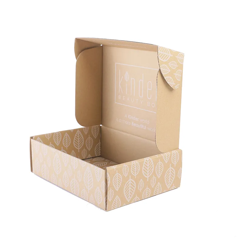 Wholesale Custom Printing Design Shape Plain Carton Shipping Packaging Corrugated Paper Box