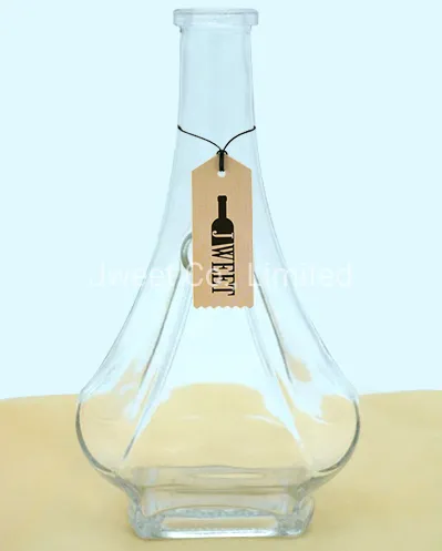 Wholesale Unique Shaped 700 Ml Glass Bottle for Vodka