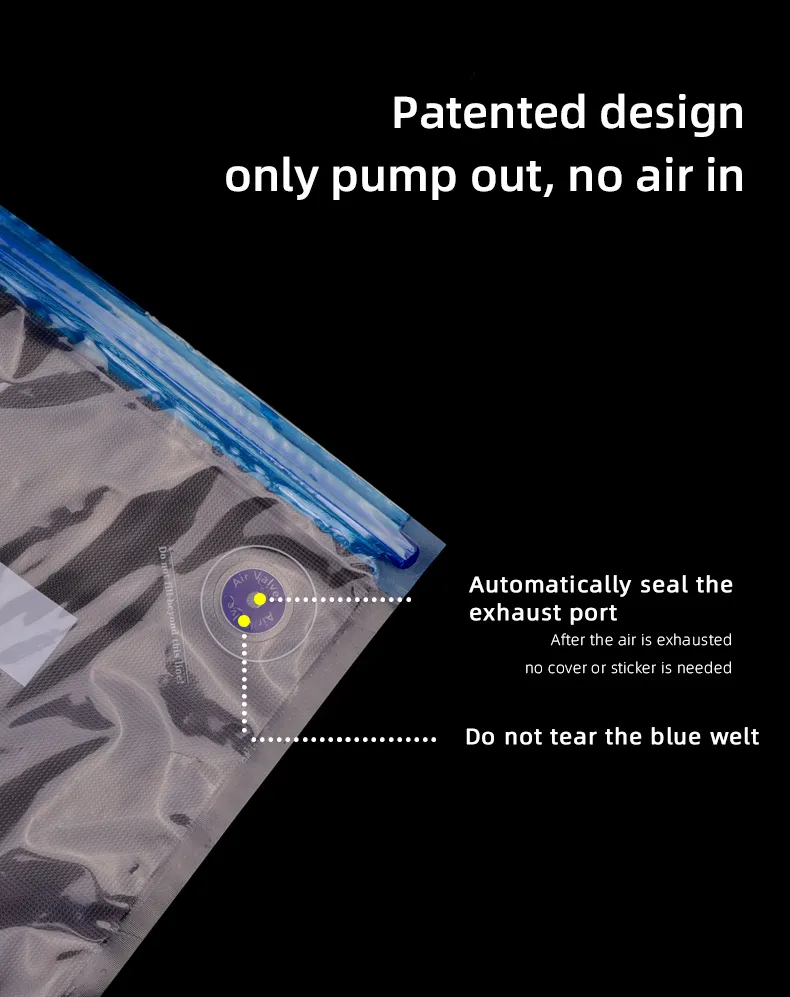 Zipper Food Vacuum Bag Used for Sous Vide