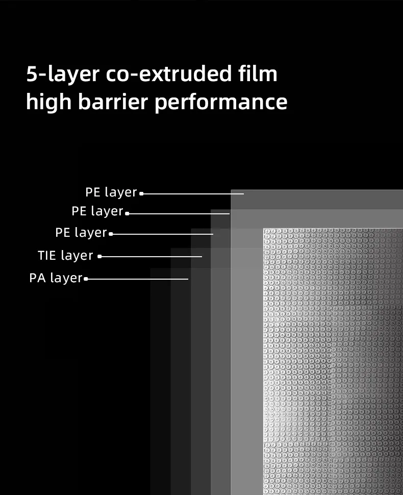 Zipper Food Vacuum Bag Used for Sous Vide