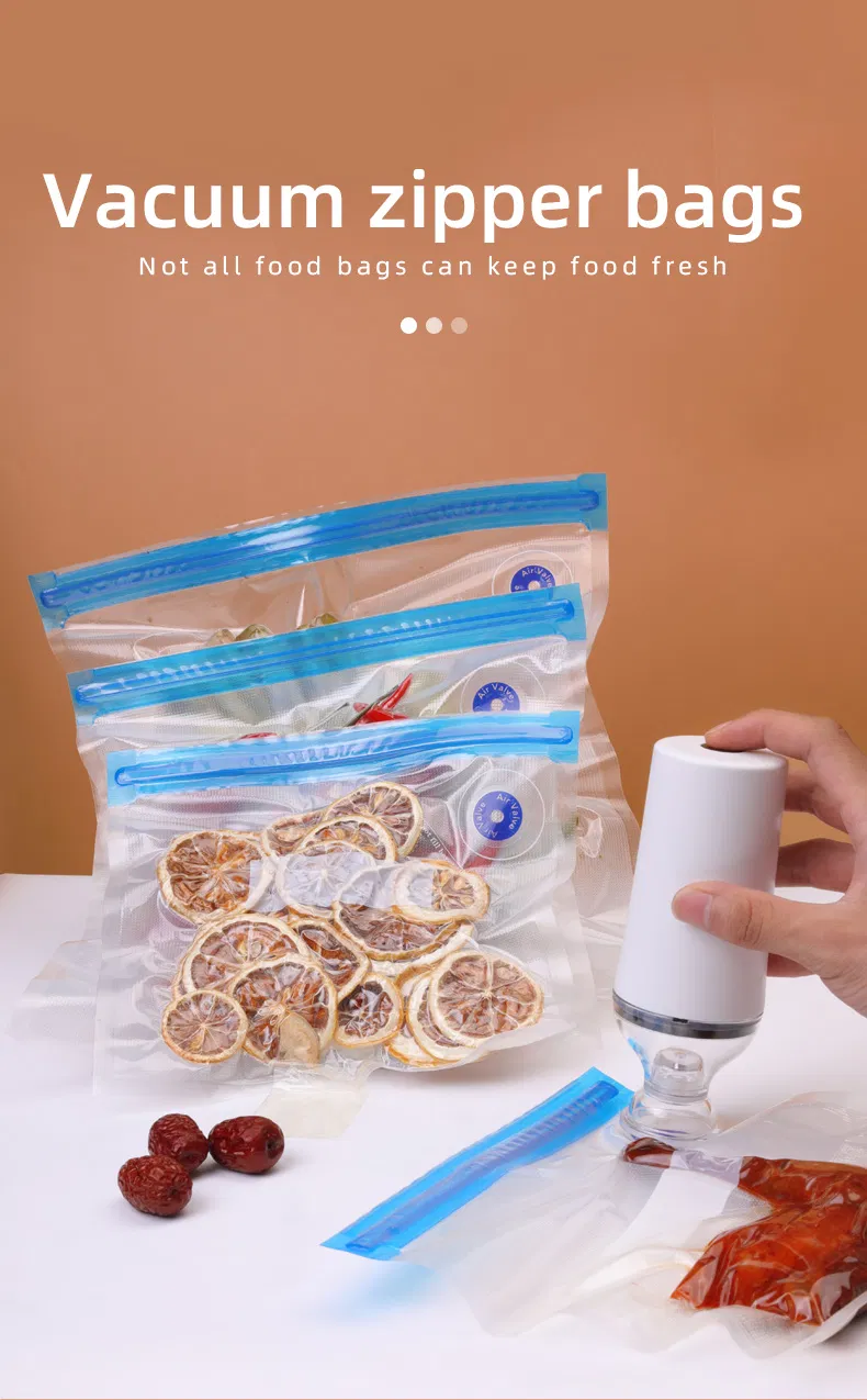 Zipper Food Vacuum Bag Used for Sous Vide